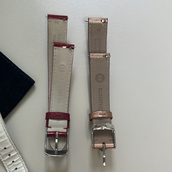 Michele Watch with 5 Bands Size 16 - Picture 7 of 11